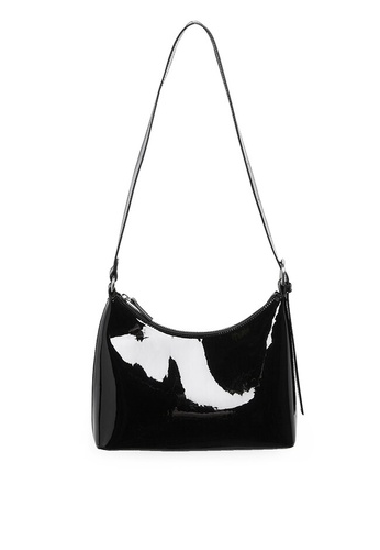 Monki Small Patent Shoulder Bag | ZALORA Malaysia