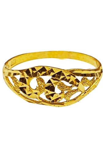 Buy Litz Litz 916 22k Gold Ring Lgr0037 1 64g Online Zalora Malaysia