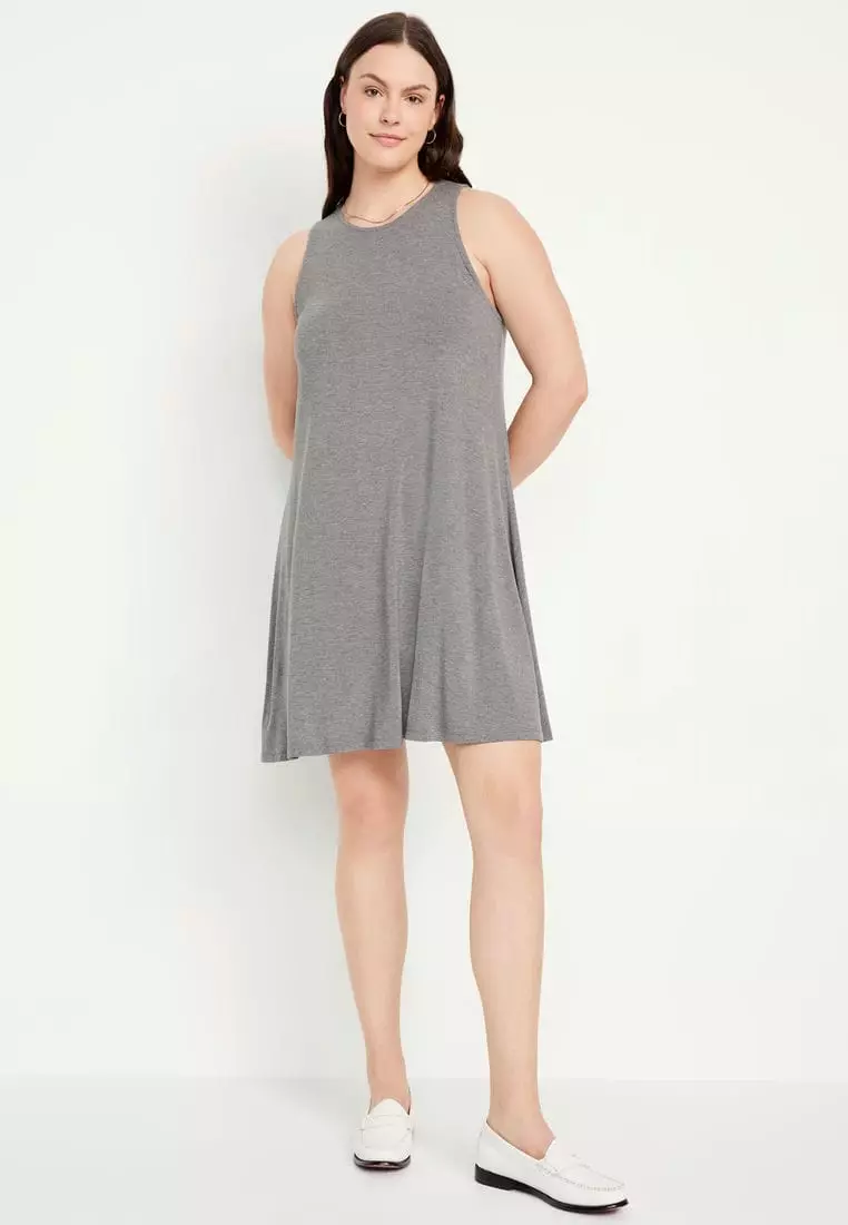 Sleeveless Mini Swing Dress