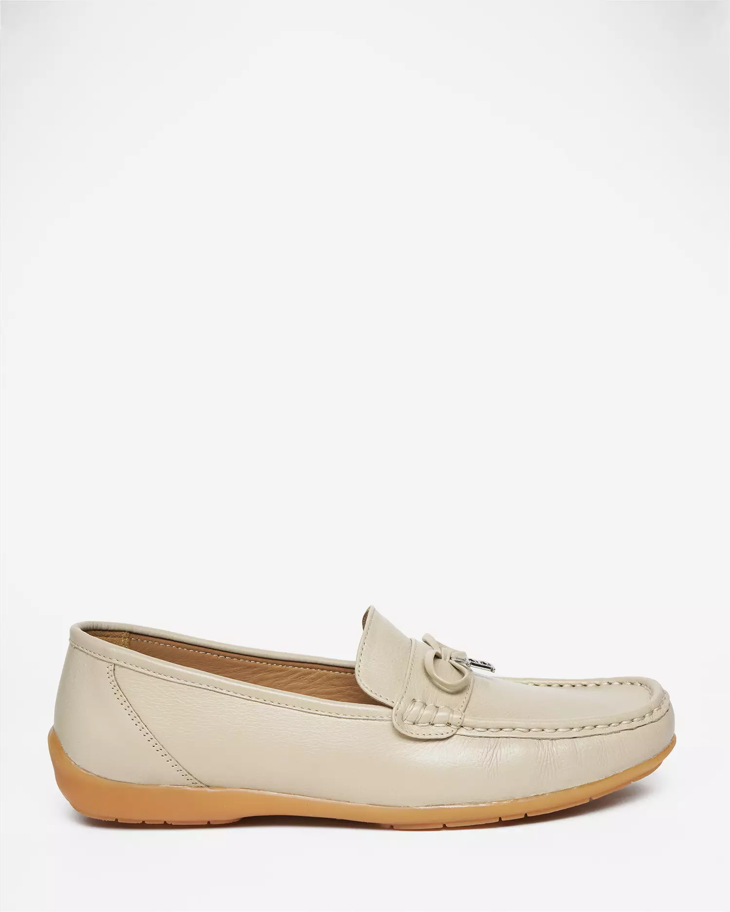 Buccheri Galati Moccasin Shoes Woman Cream