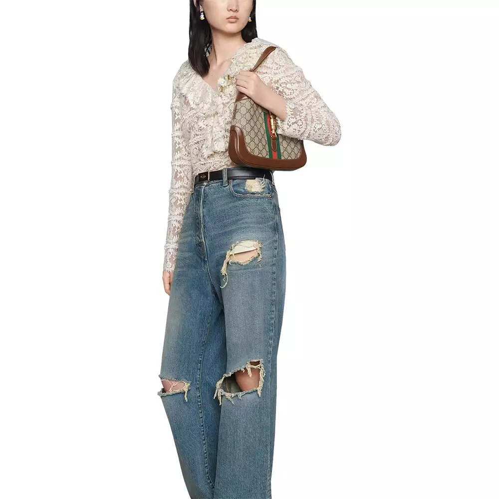 Jackie 1961 Small Shoulder Bag Brown