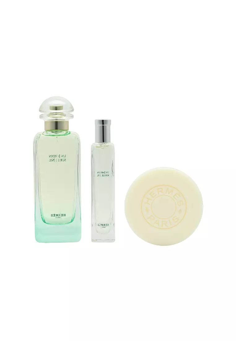 網上選購Hermès Hermès Un Jardin Sur Le Nil 淡香水套裝3piece