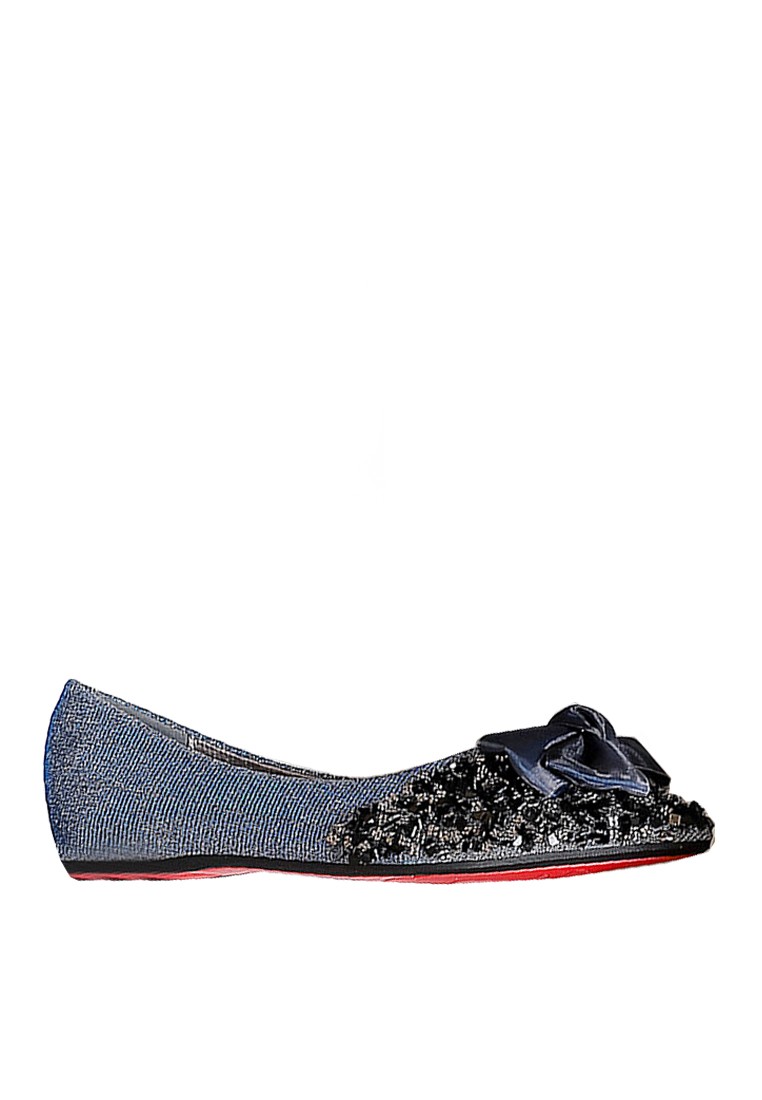 VANSA Bow Sequined Flats VSW-F626-2