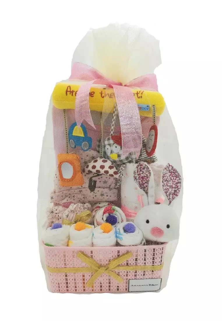 AKARANA BABY Baby Hamper Gift Set Joyful Gift (Baby Girl) 2024 Buy