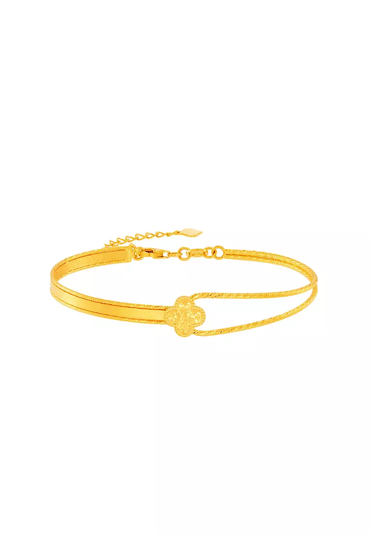 HABIB 999/24K Yellow Gold Bangle 9GB00011024