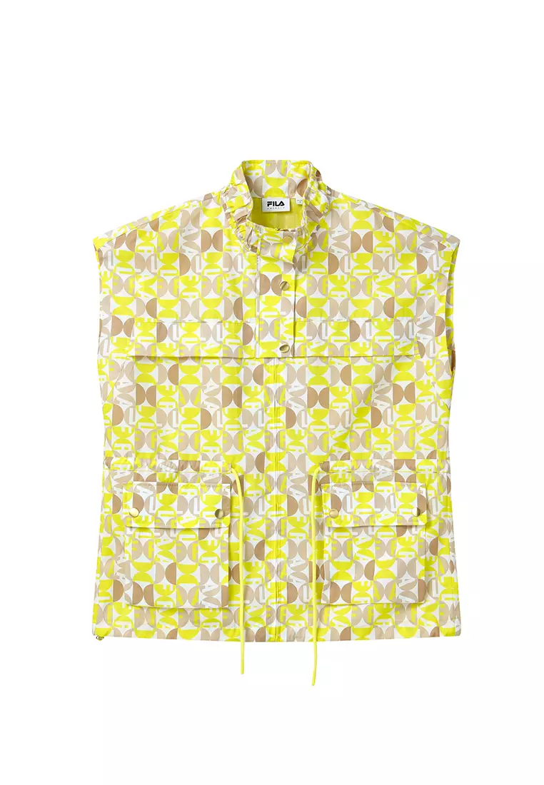 Fila sleeveless shop jacket