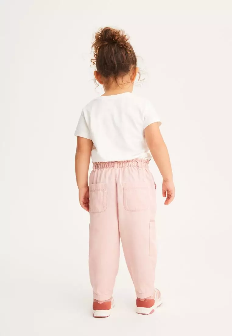 Pink cheap trousers next