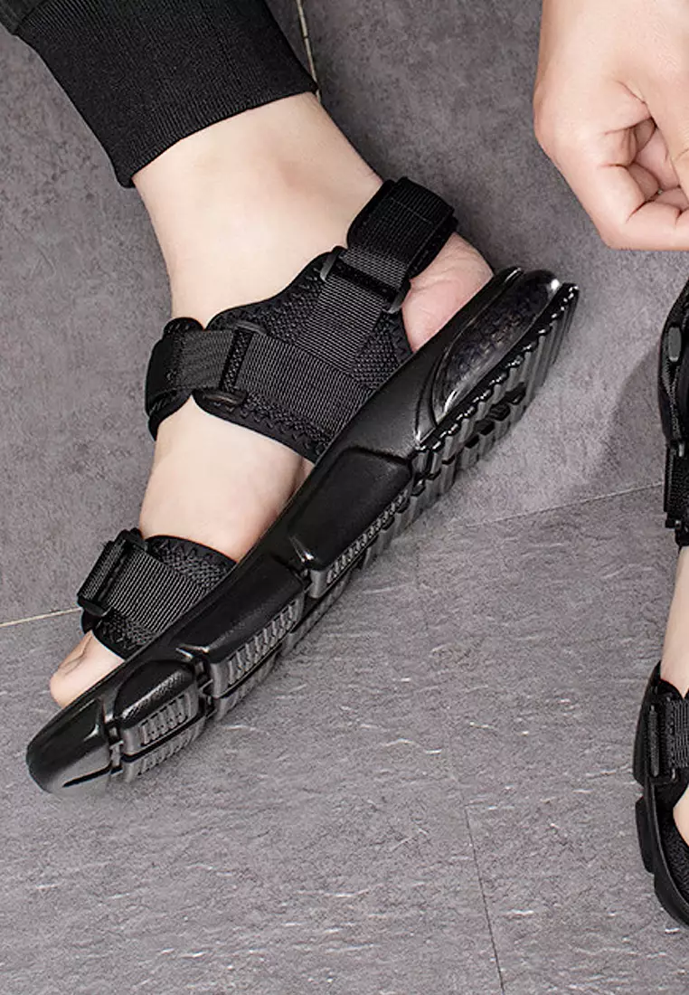 VANSA Mesh Webbing Air Cushion Sandals  VSM-S58601