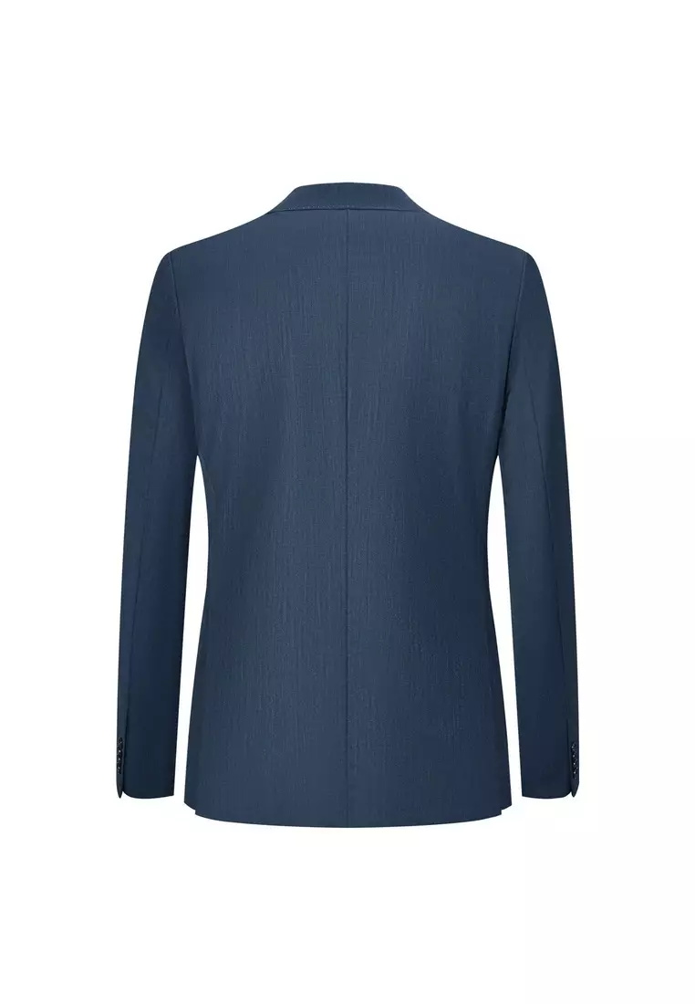 Super 160's Wool  BLAACK Suit Set