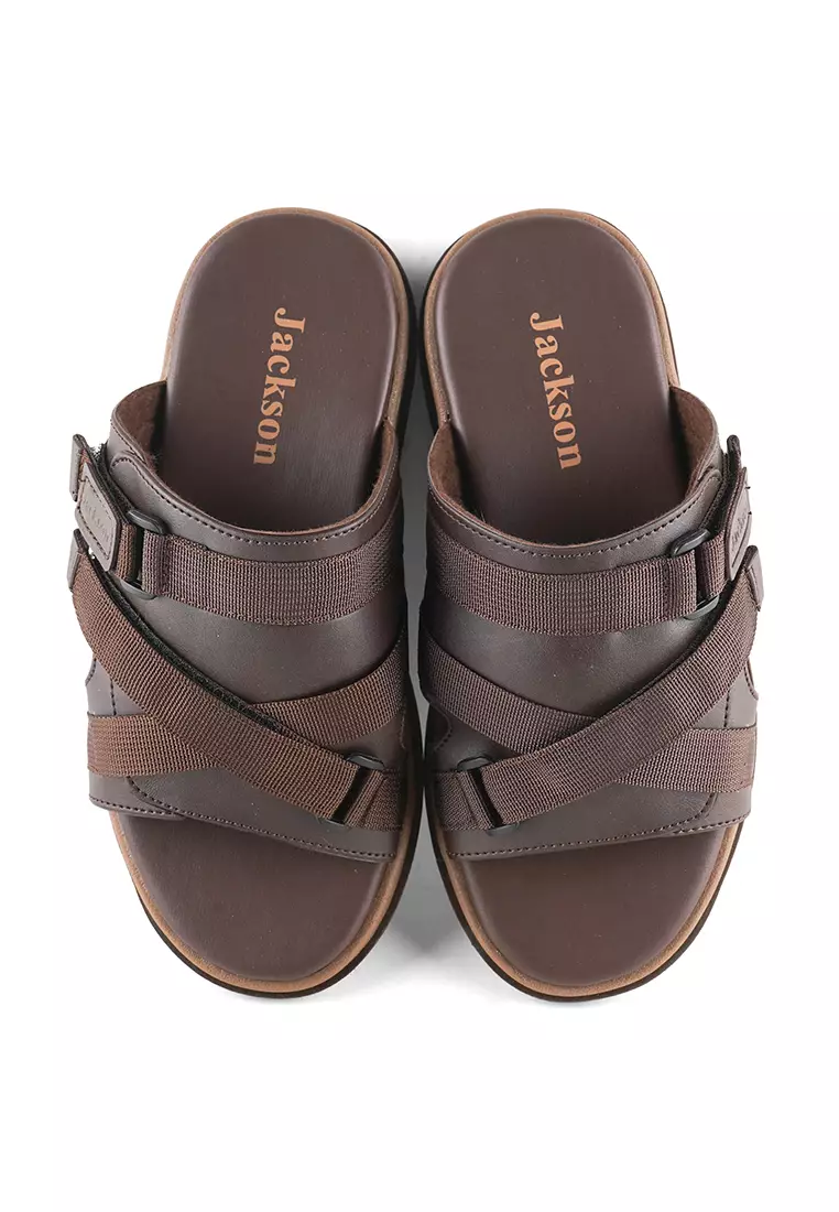 Jackson Velo 1JSS Coffee - Sandal Slide