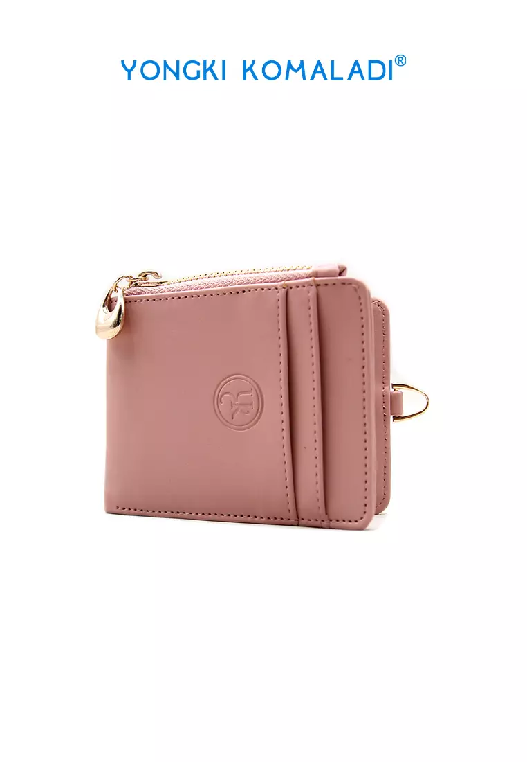 [ ORIGINAL ] YONGKI KOMALADI CARD HOLDER OL-SY102-CARD PEACH