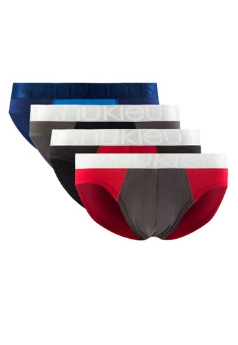 Nukleus black and grey and red and blue A Great Gift ( Mini Brief) B77D4US16045D3GS_1