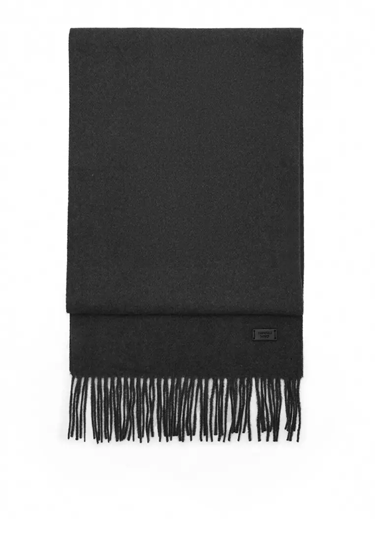 Plain Fringed Scarf