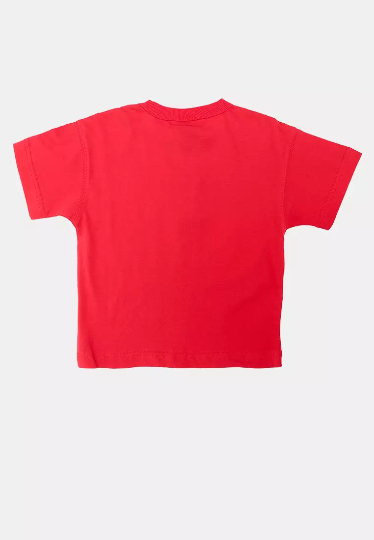 Licensed Drop Shoulder Short Sleeves Tee