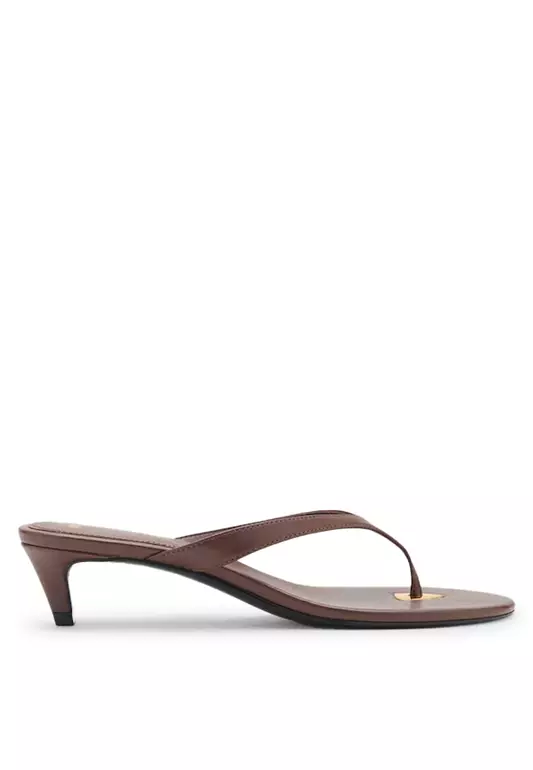 Heels With Metallic Detail