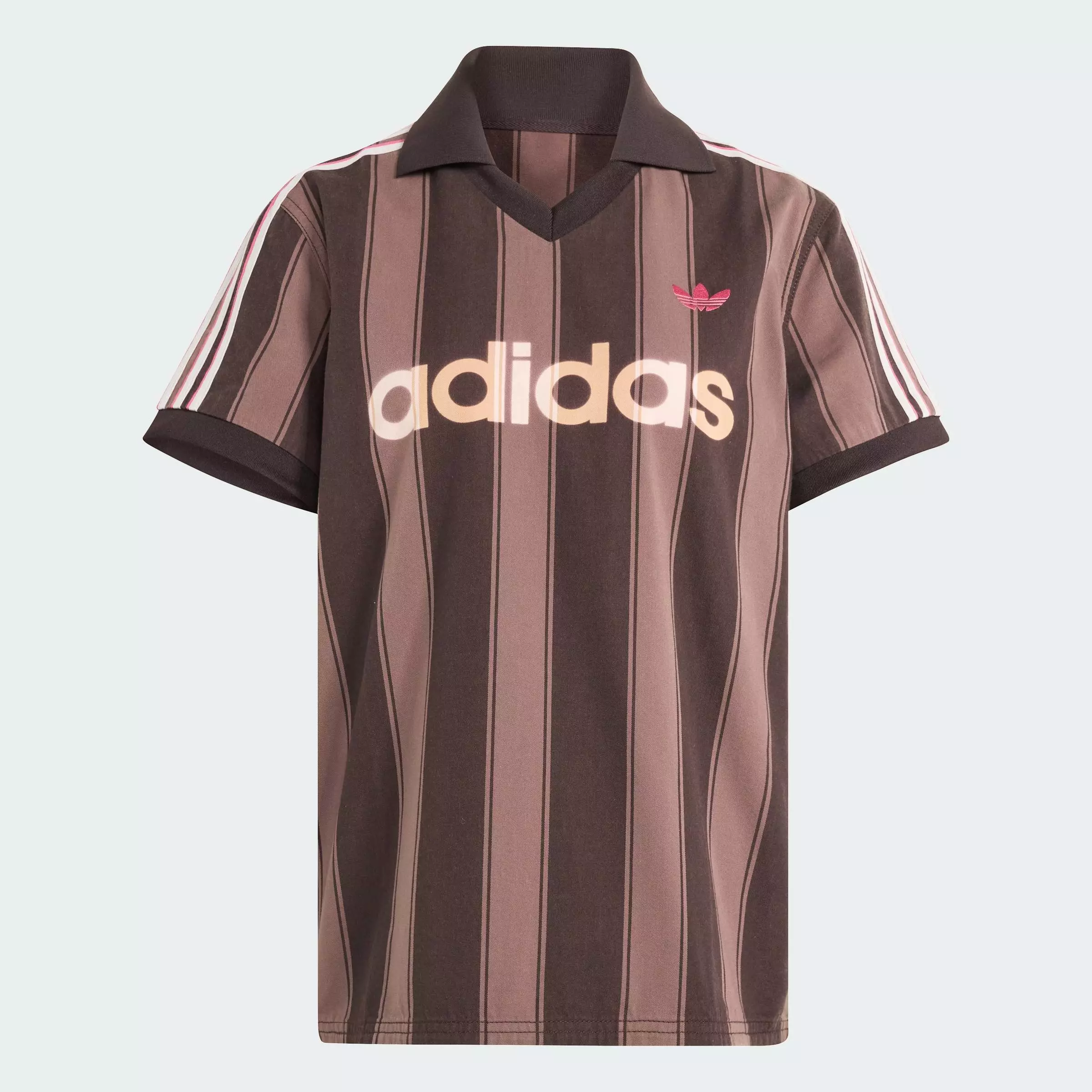 Lifestyle TWILL FOOTBALL JERSEY Women Brown KD5450