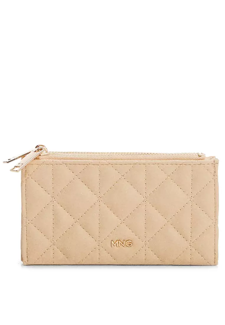 Mango Quilted Purse With Logo ZALORA