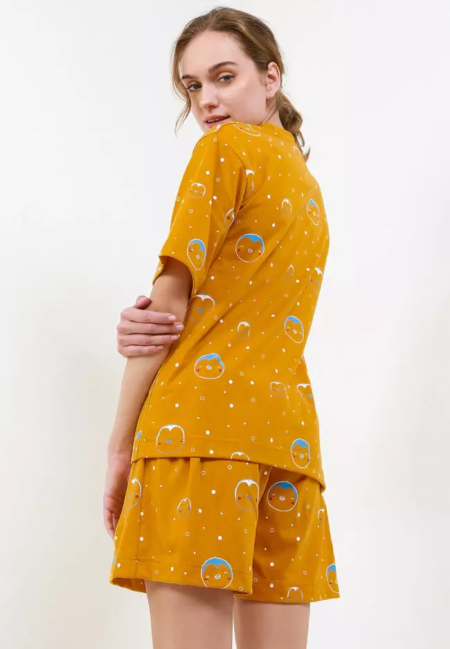 Pyjama Short Sleeve Short Pants Sleepwear