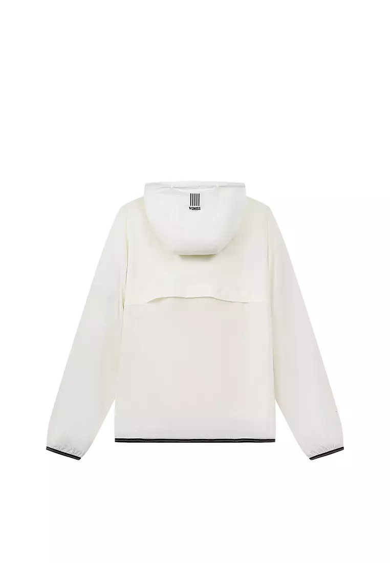 MEN'S K-SWISS LOGO HOODED JACKET
