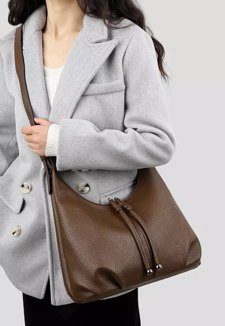 Stylish Faux Leather Three-Way Shoulder Bag JW HD-2829