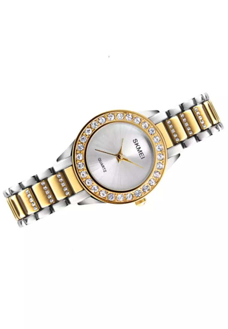 Jam Tangan Casual Analog Wanita Waterproof Strap Tali Material Zinc Alloy GF13 ORIGINAL