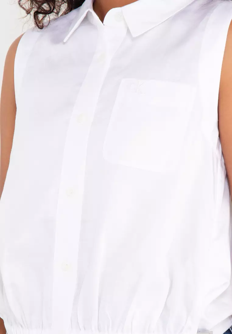 calvin klein sleeveless shirt