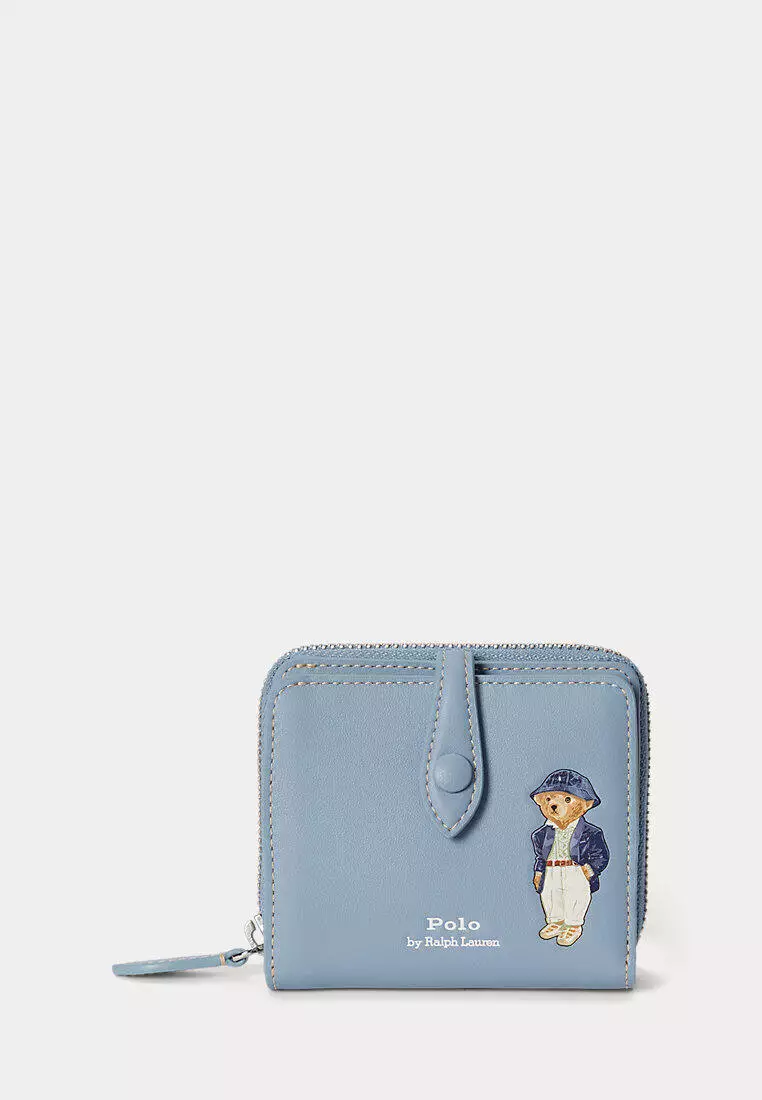 Buy Polo Ralph Lauren Polo Bear Leather Compact Wallet 2026 Online