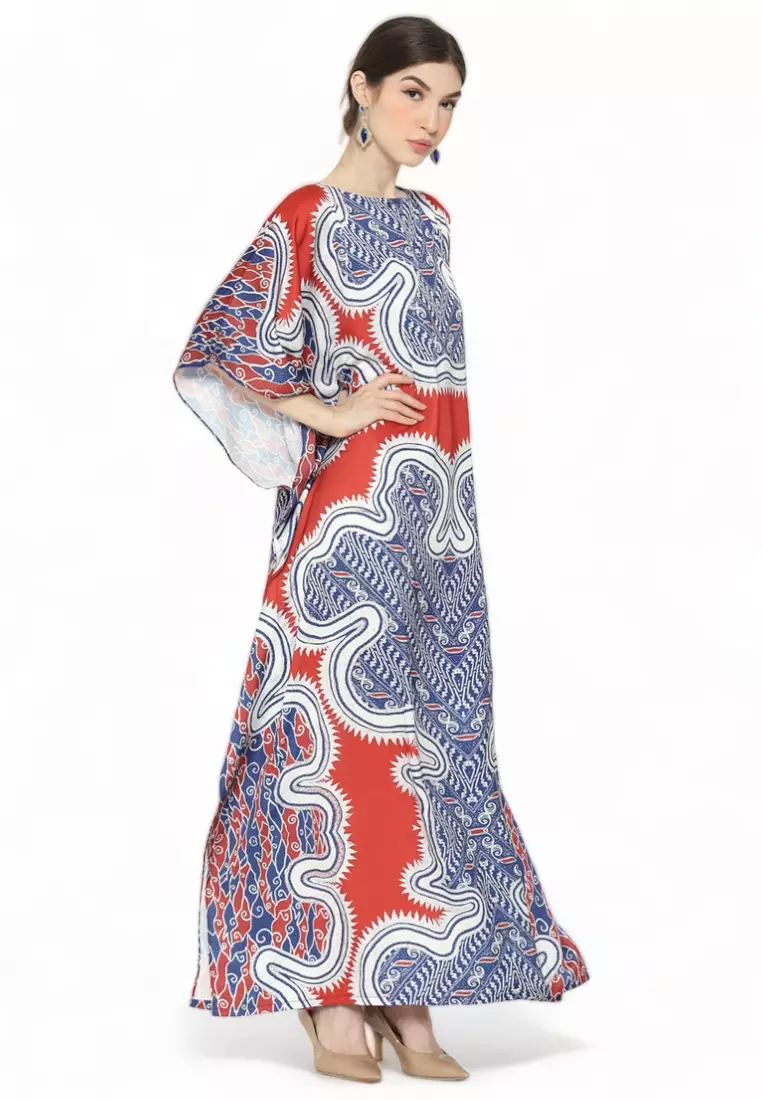 Kanzi Exclusive Short Sleeve Batik Kaftan
