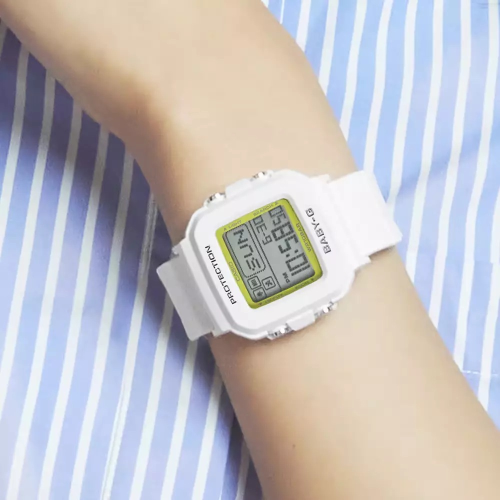 Casio Baby-G Jam Tangan Wanita dengan format Digital BGD-10K-7DR