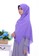 First Hijab purple Kamila Square Hijab In Light Purple 8CBB7AA923C56AGS_3