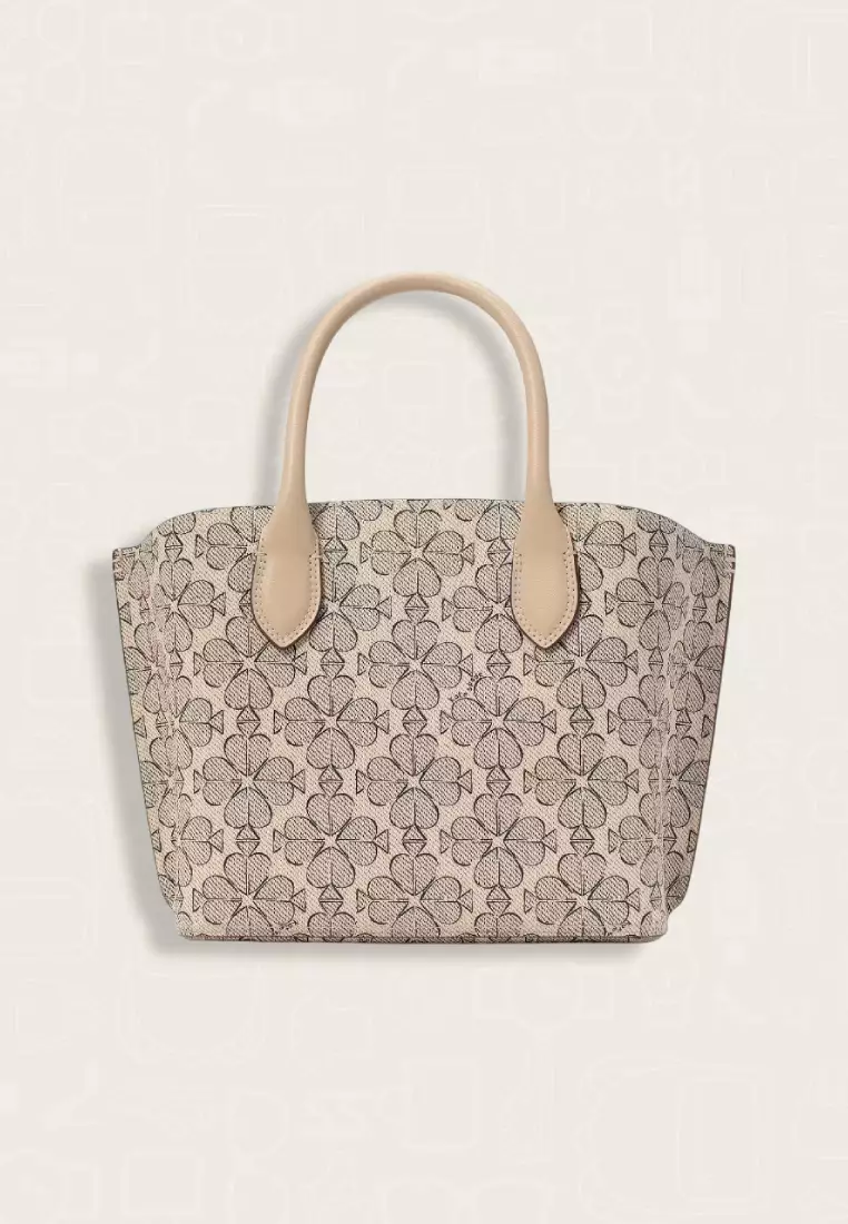 Kate Spade Suite Spade Flower Crossbody Tote Neutral Multi