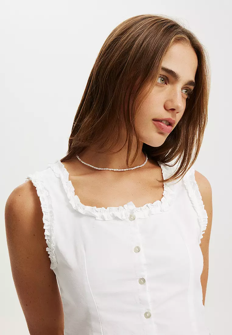 Emily Ruffle Top