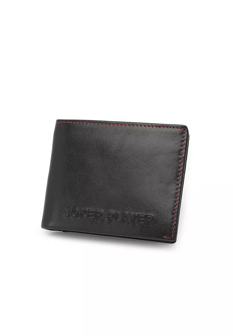 Men's Genuine Leather RFID Blocking Wallet  (Dompet Pria Kulit Genuine RFID Blocking) - Hitam