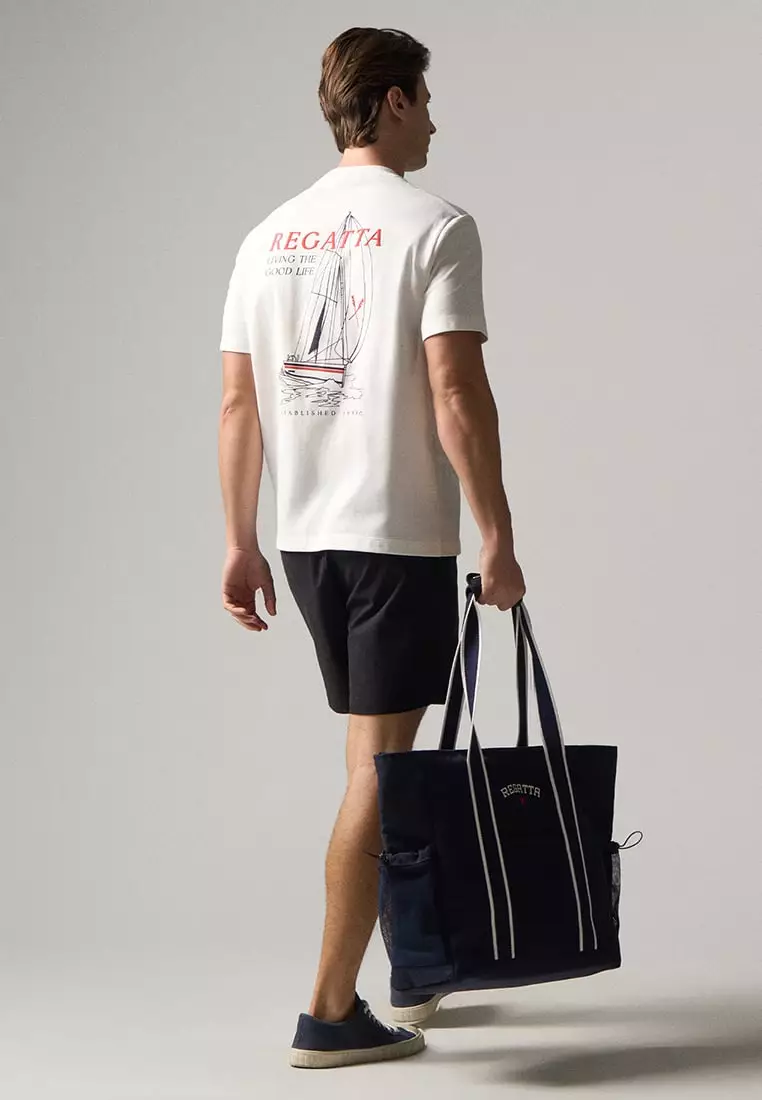 Regular Fit Sailing Graphic T-Shirt
