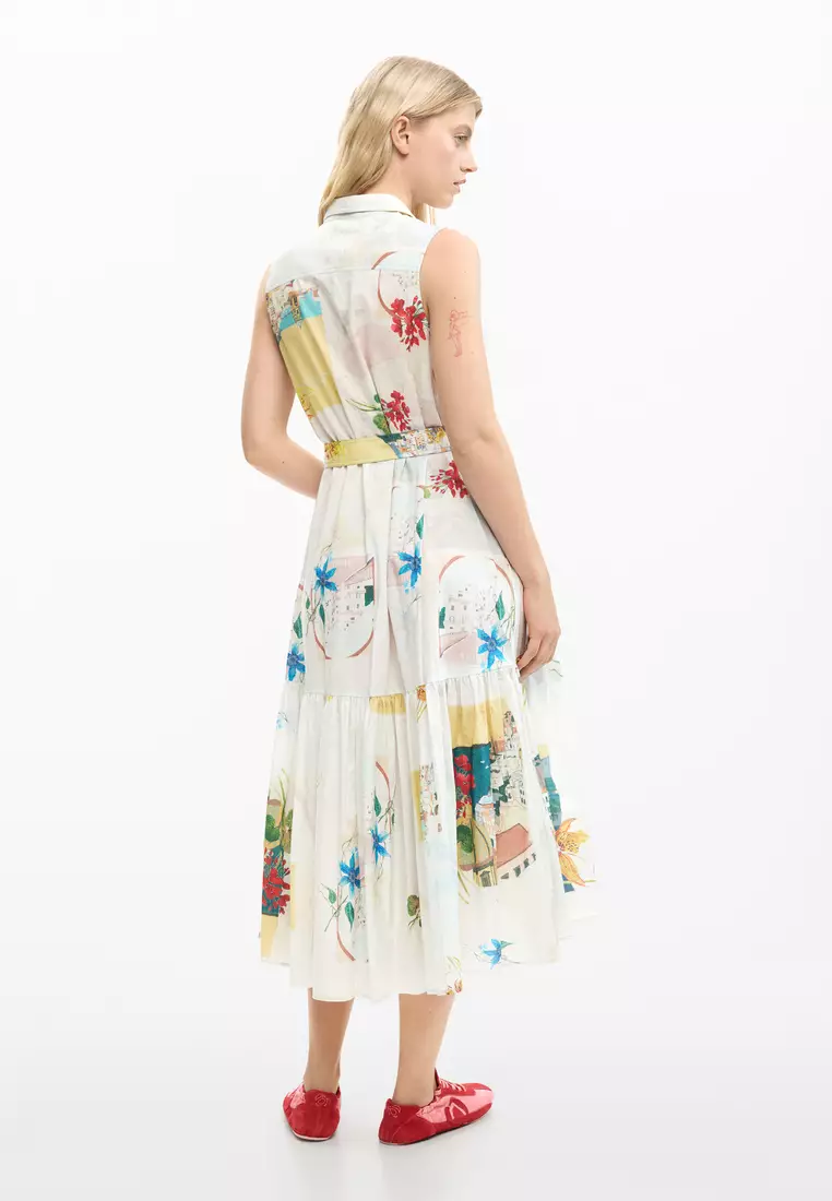 Shirt dress postcards