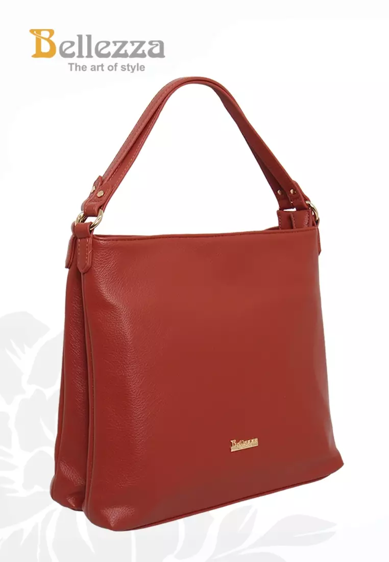 Bellezza Handbag CZ244 Brick Red