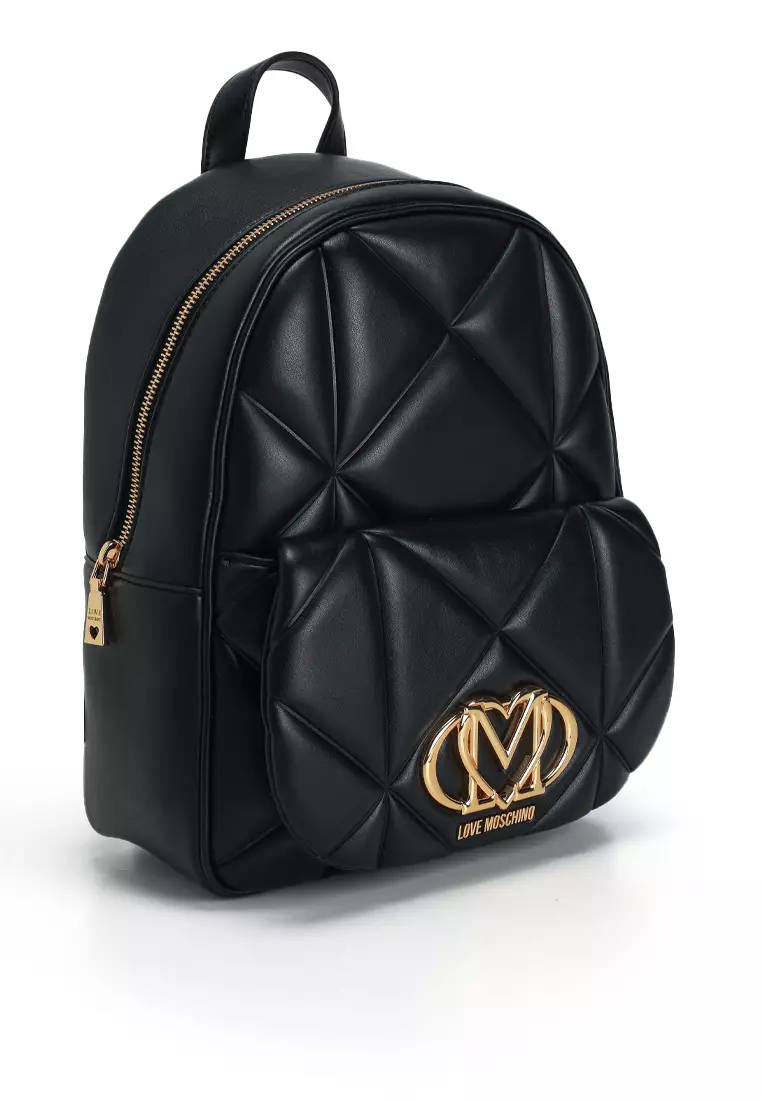 Embossed Quilted Backpack (nt)