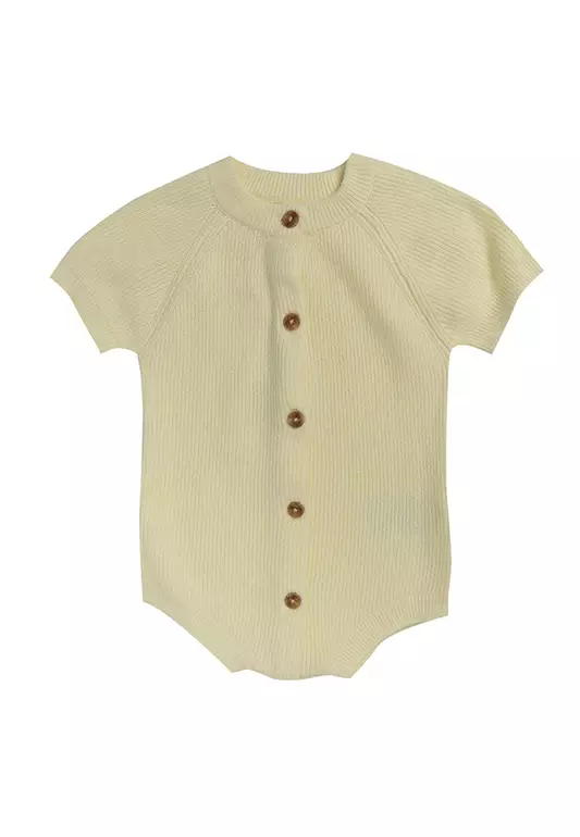 Organic Raglan Knit Bubbysuit