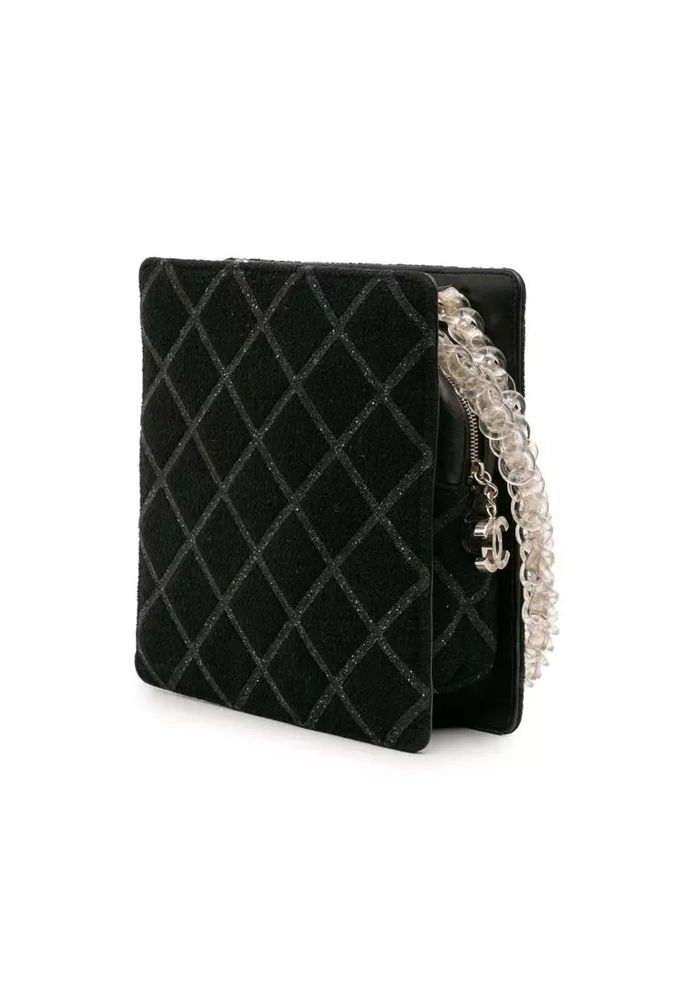 Pre-Loved Chanel Cc Tweed Chain Fantasy Crossbody