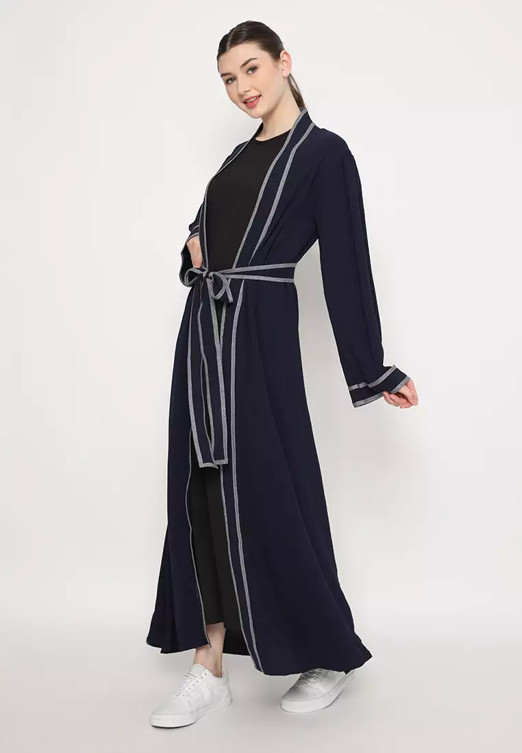 Sheeva Abaya Navy