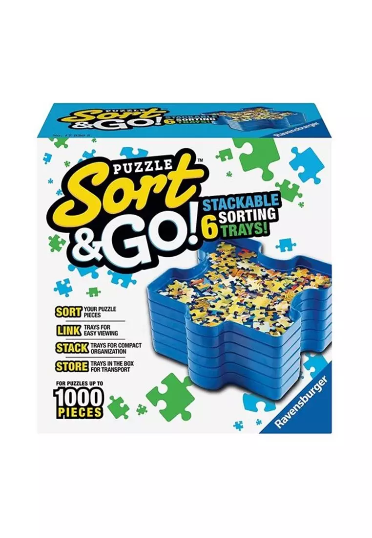 Ravensburger Sort and Go Jigsaw Puzzle Accessory Sorting Trays for