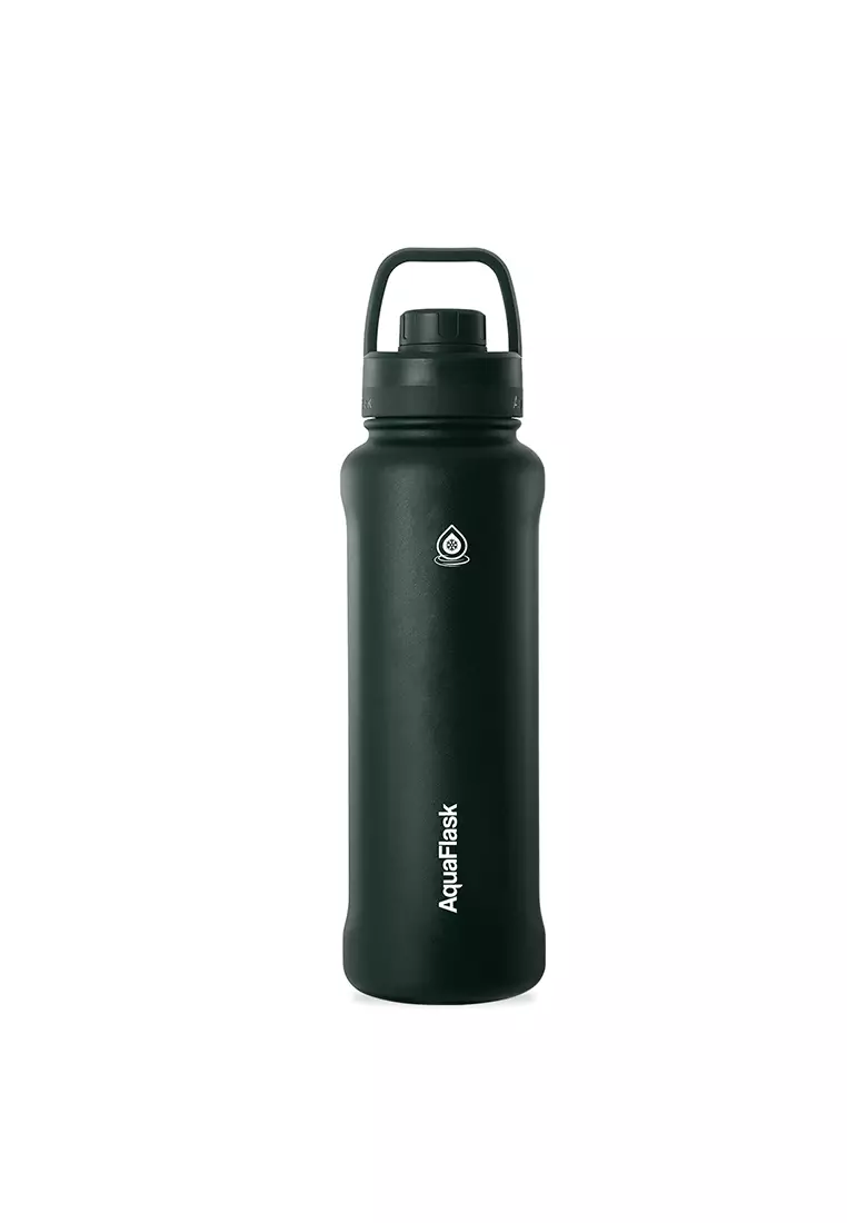 40oz Moss Green New Sports Lid Bottle Wide Mouth Vacuum Insulated Stainless Steel Drinking Water Bottle