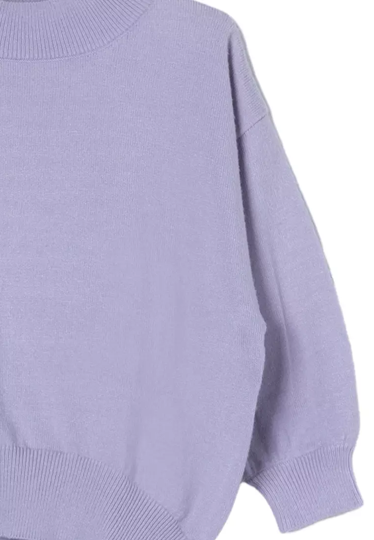 \u3010Hug me series\u3011Stand Neck Pullover