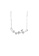 ZITIQUE silver Women's Apricot Leafs Necklace - Silver 618F6ACAC61E50GS_1