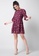 FabAlley red Maroon Floral Trapeze Dress F7975AA133139CGS_5