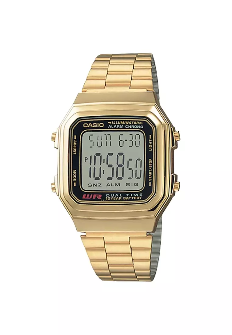 Casio retro deals women's watch