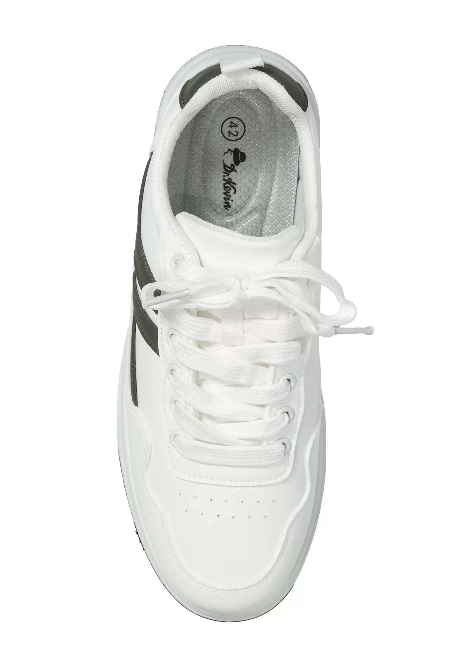 Dr. Kevin Sepatu Sneakers Kasual Pria Kets Kulit 881-007