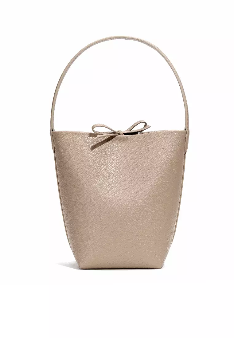 Buy XAFITI Brand New Full Grain Leather Bucket Bag Online ZALORA