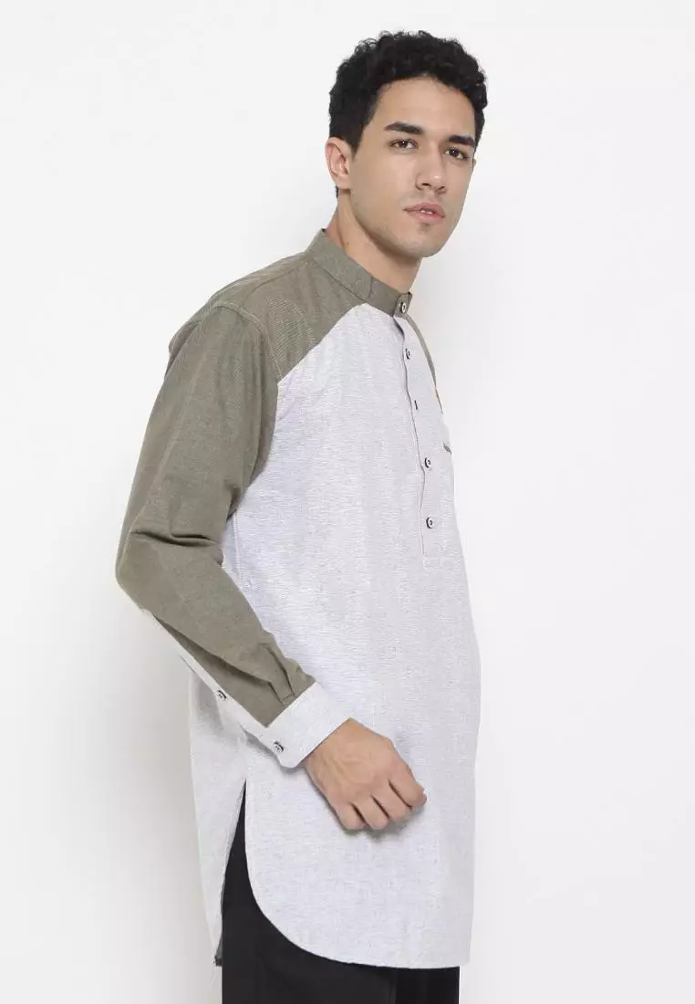 Zayidan Baju Koko Gamis Muslim Pria Zahir - Abu Misty