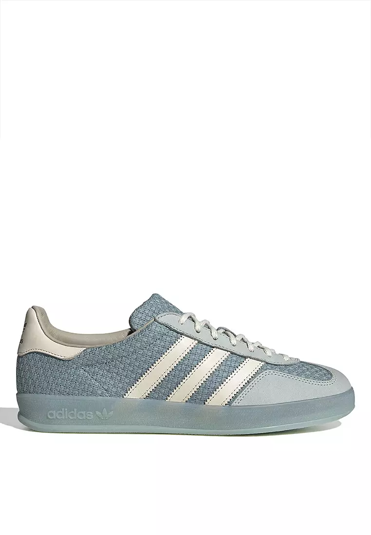 adidas gazelle silver green womens GAZELLE INDOOR PRO – Saint Alfred main image 0